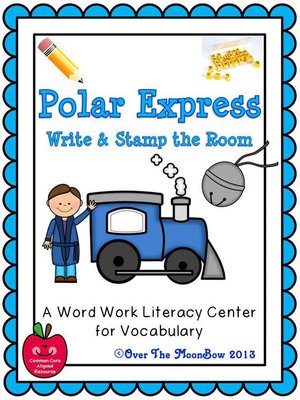 cover image of Polar Express Write / Stamp the Room Activity Pack